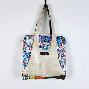 KEEN Tote Bag PVC Woven Hybrid Transport 14x14x7 Waterproof Travel Grocery